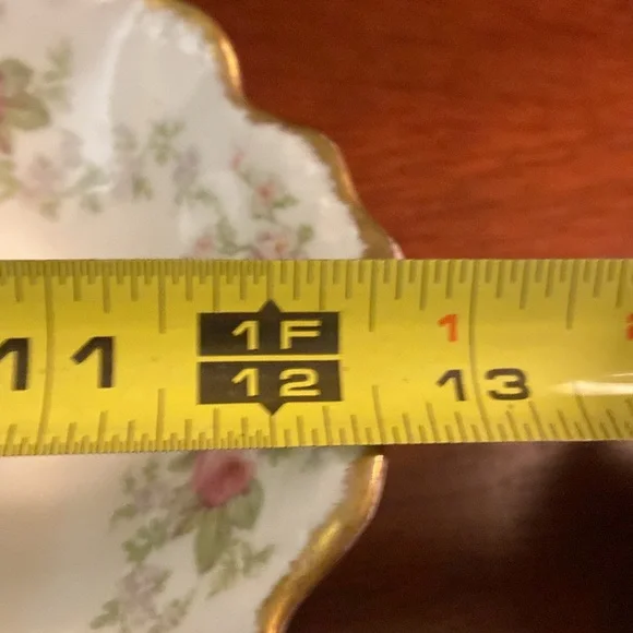 Vintage Limoges France celery platter dish